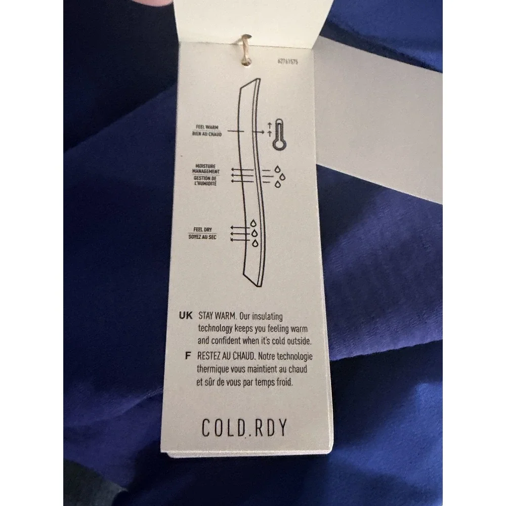 Adidas C.READY TRG CREW Sweatshirt Mens L Victory Blue 3 Stripe Logo‎ NWT$80